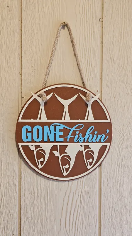 Decorative Craft Sign - 3D printed home decor sign